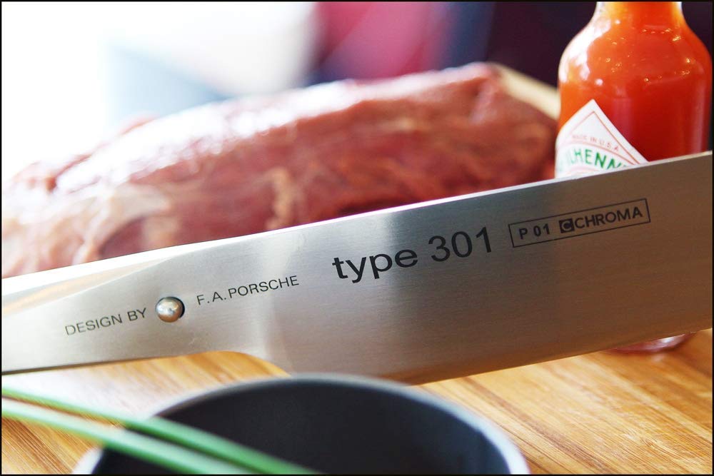Chroma P01 Type 301 Chef’s Knife, 10″ | Chef Kent Rathbun